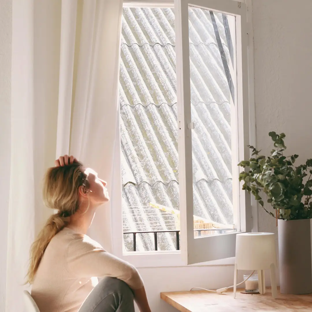 Offenes Fenster - Schimmel